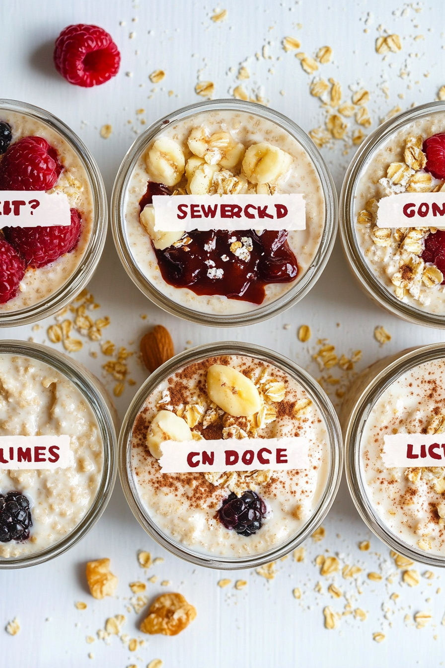 easy overnight oats recipes