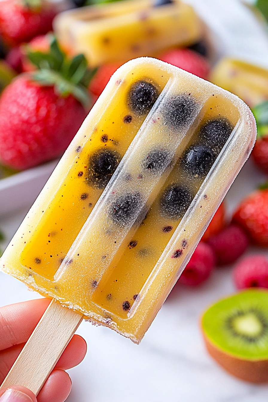 fruit popsicles
