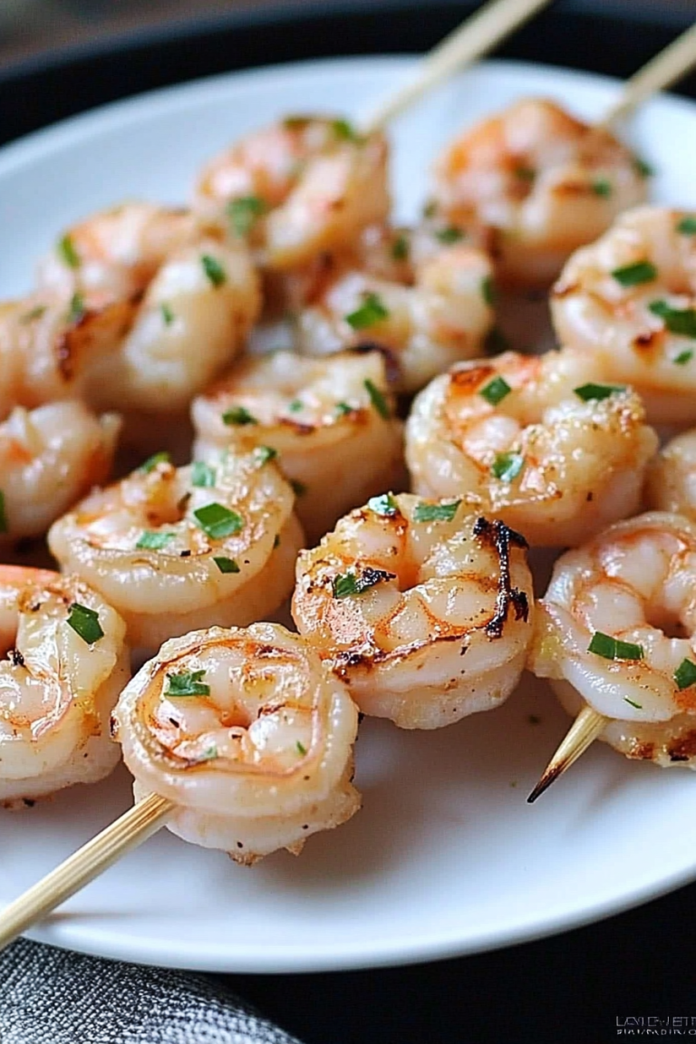 grilled shrimp skewers