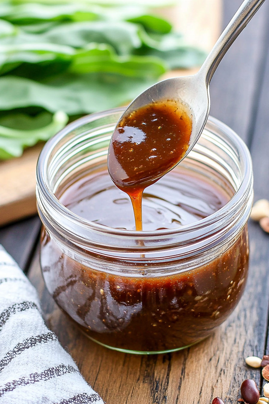 homemade balsamic dressing