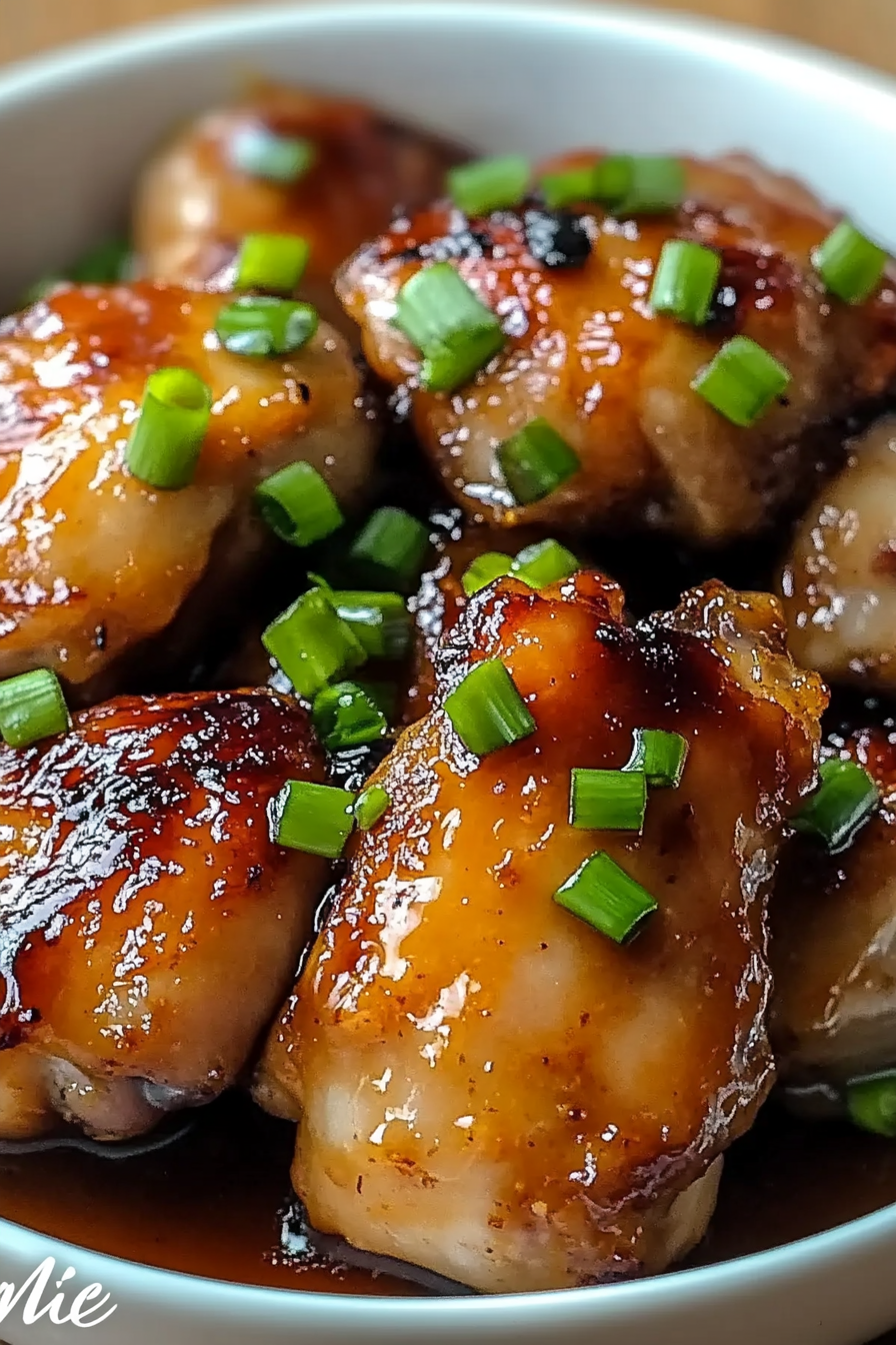 honey garlic chicken thighs