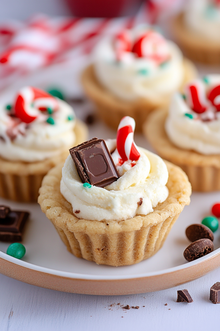 hot chocolate cookie cups