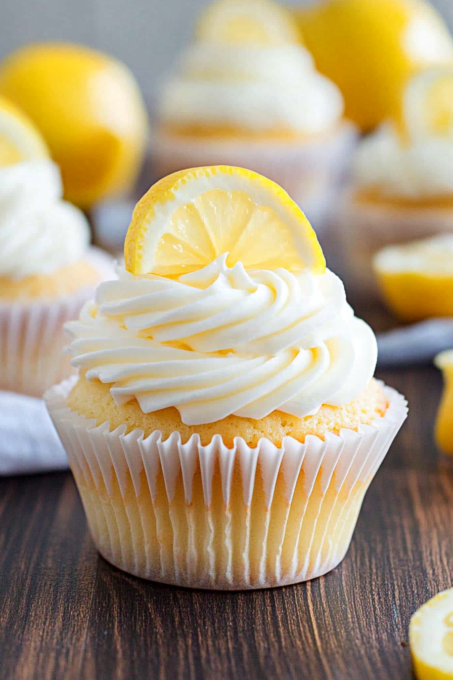 lemon cupcakes buttercream