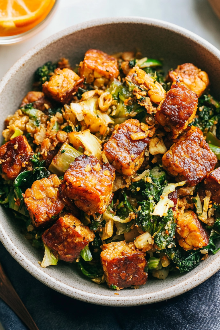 maple mustard tempeh
