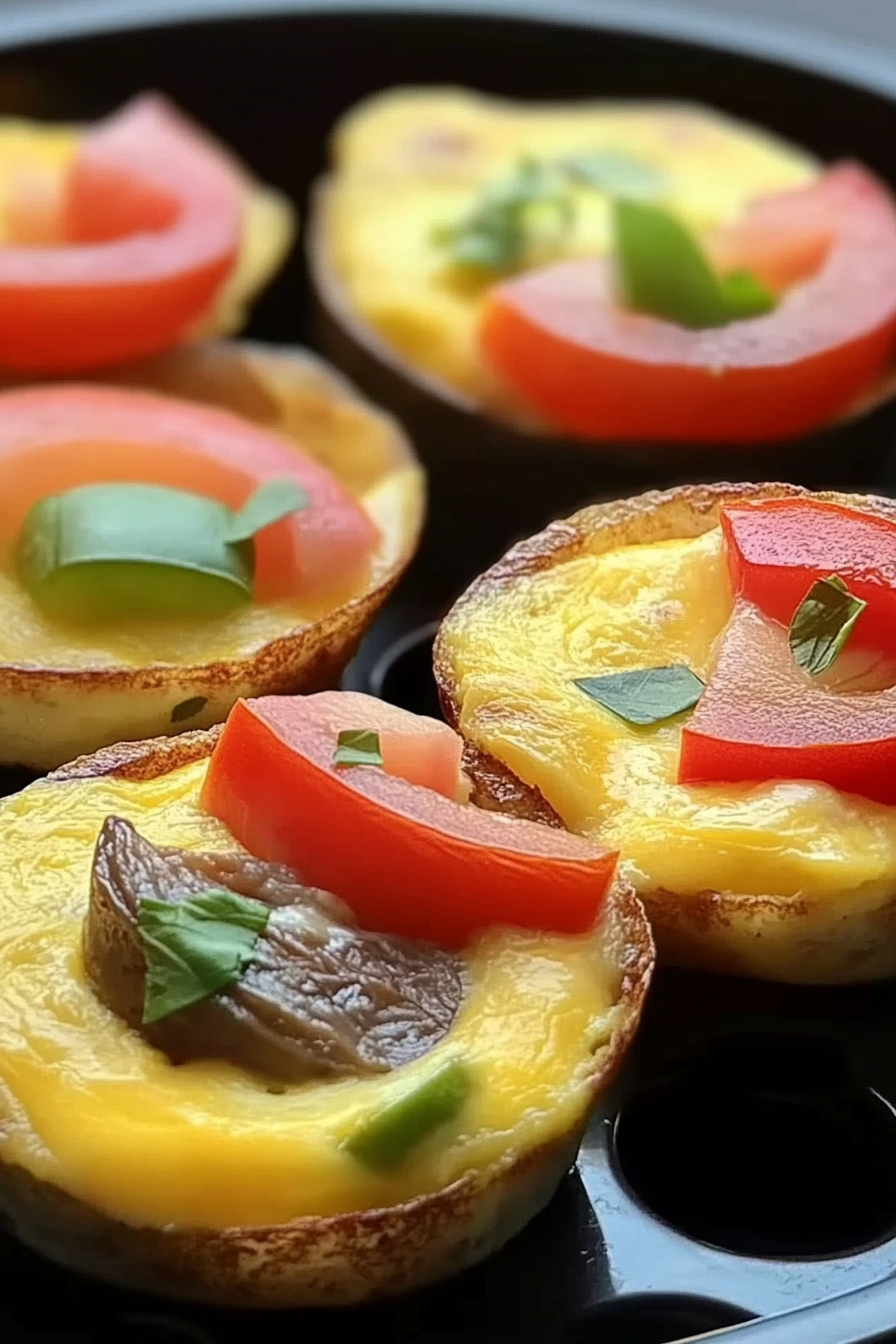 mini breakfast omelets