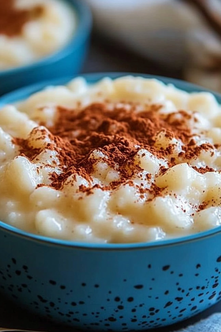 old fashioned rice pudding