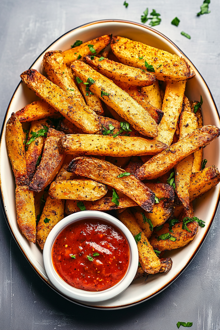 oven baked cajun fries