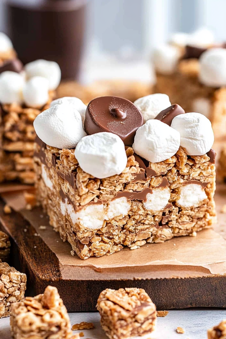 peanut butter marshmallow crispy