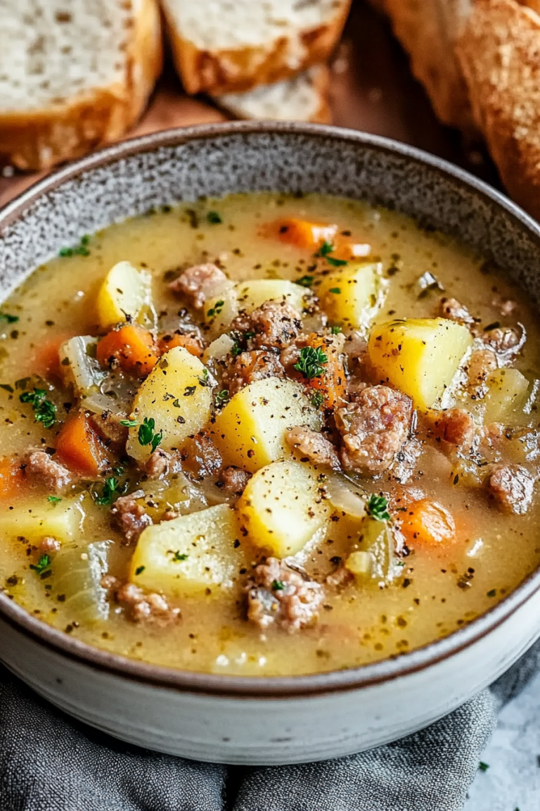 potato sausage chowder