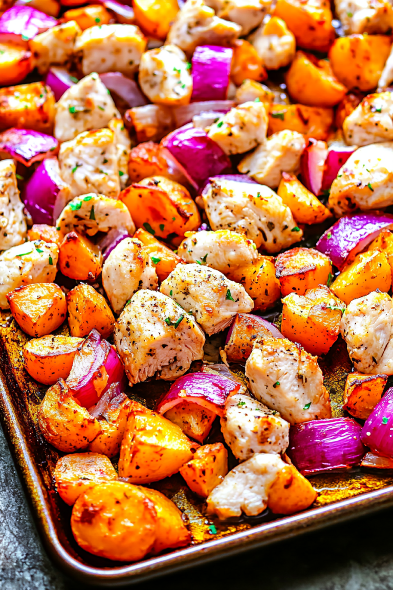 sheet pan chicken potatoes
