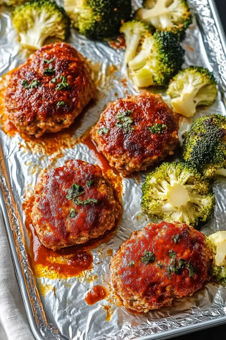 sheet pan turkey meatloaf
