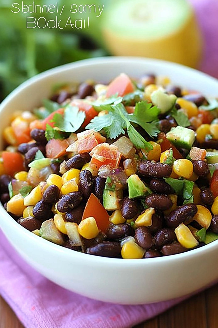 southwestern black bean salad