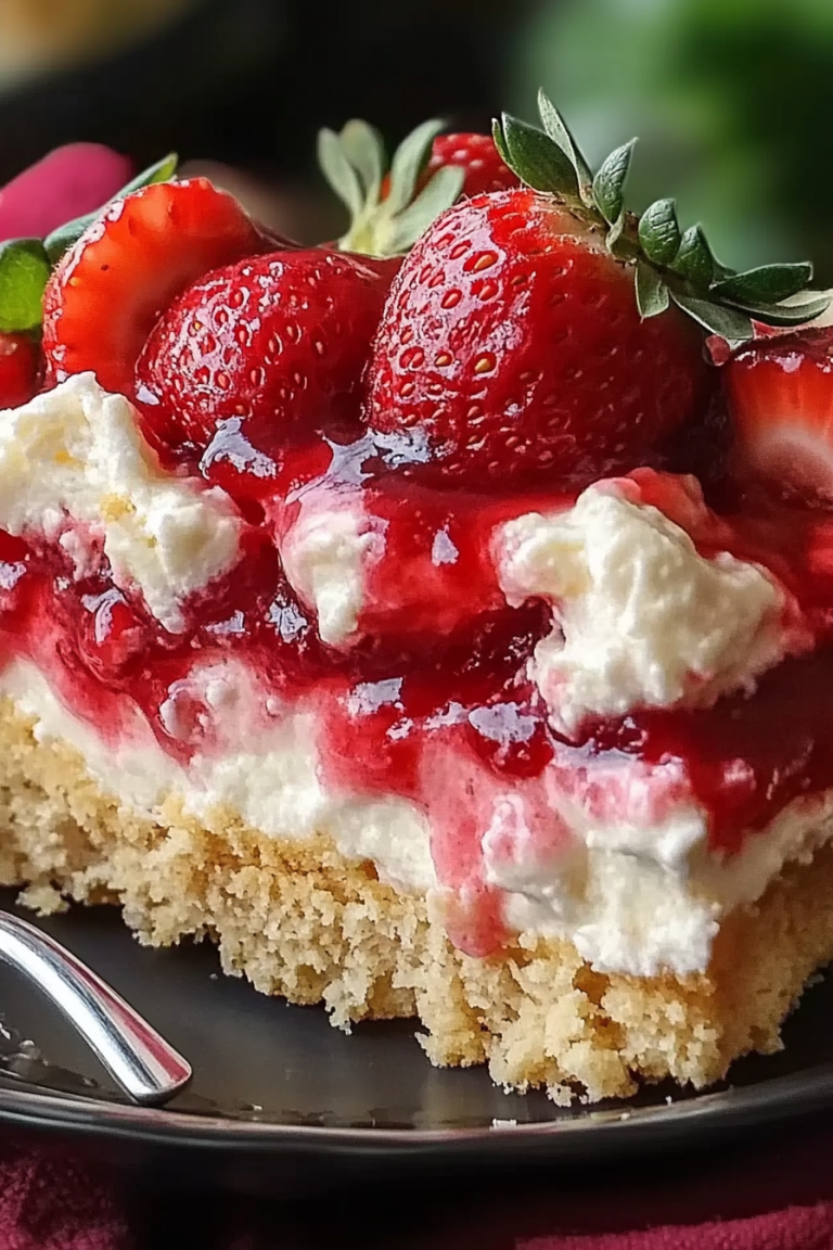 strawberry cheesecake dump cake
