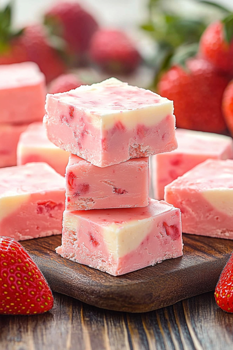 strawberry fudge