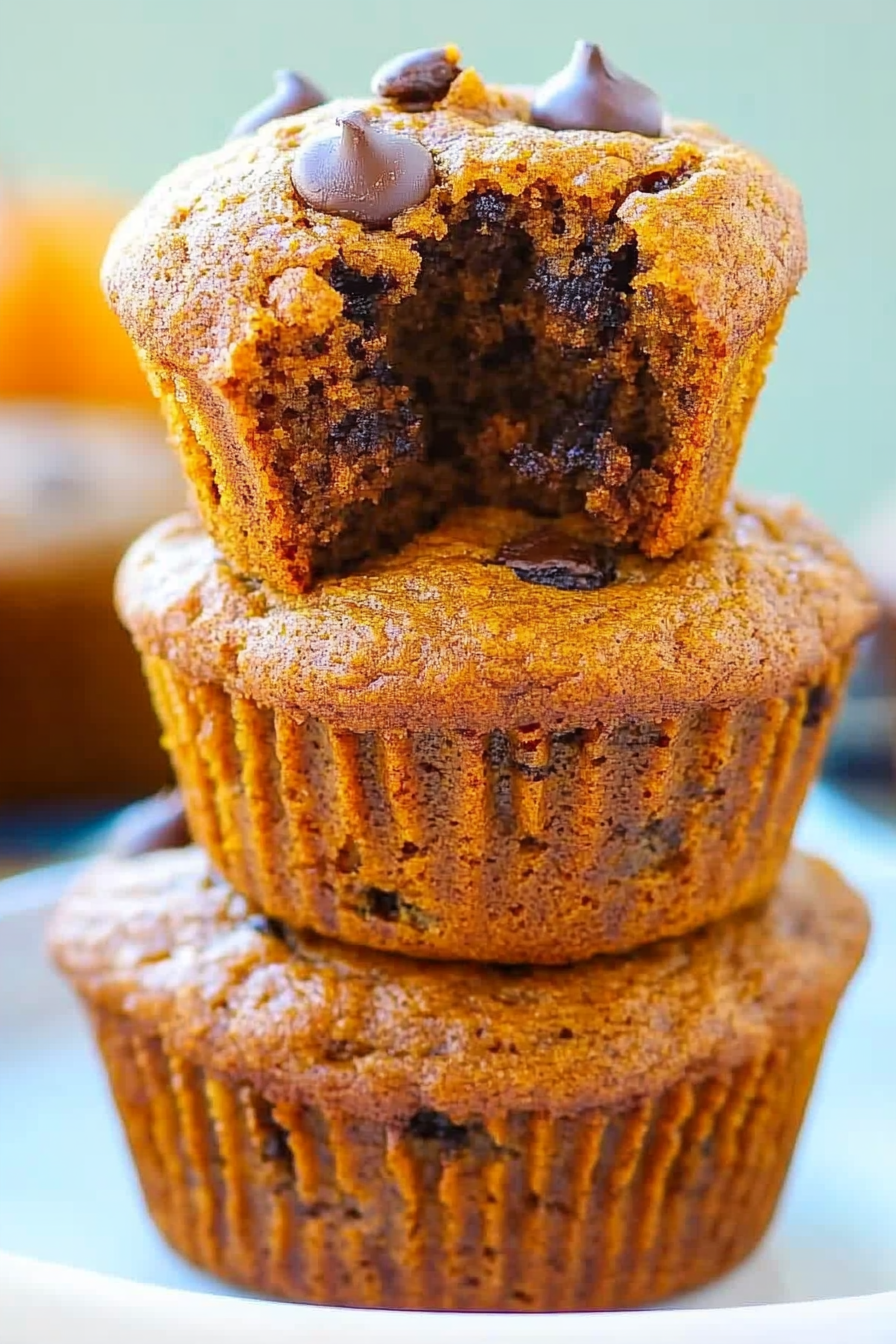 vegan pumpkin muffins