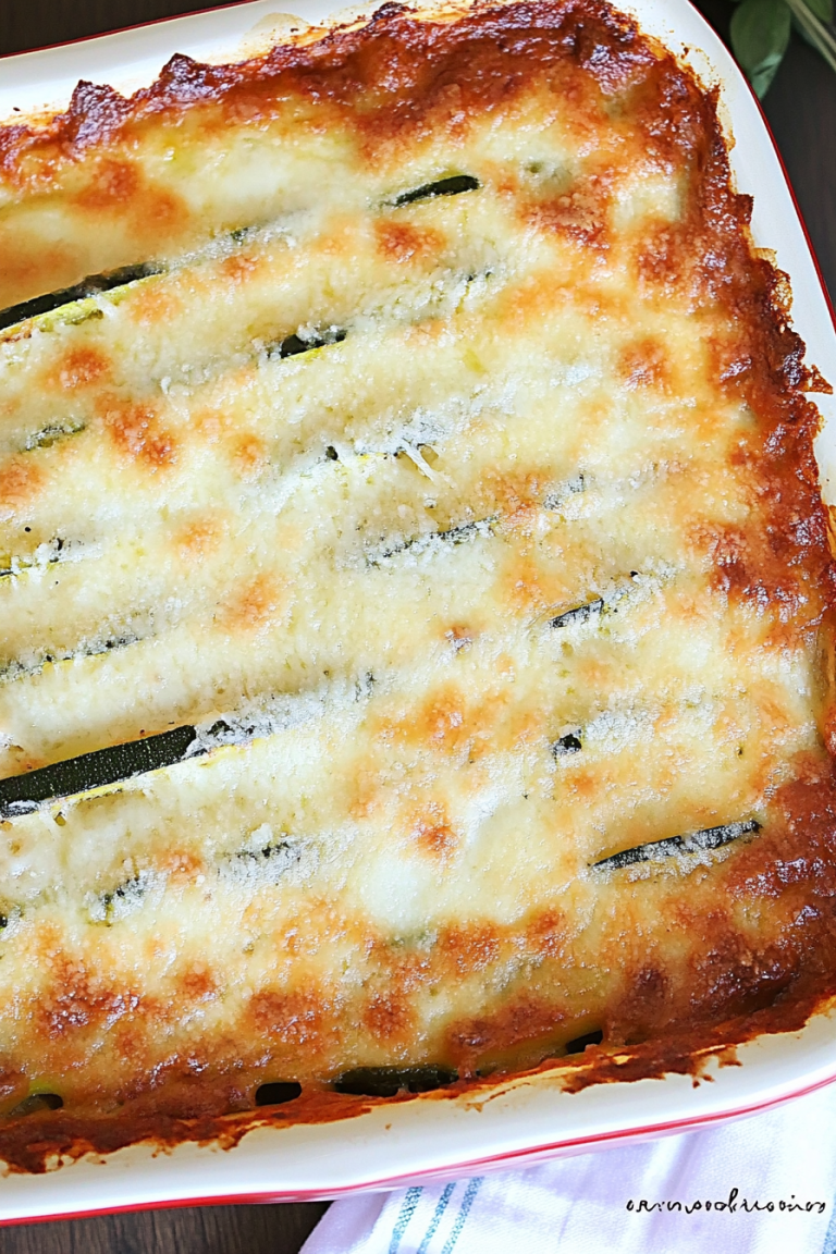 zucchini pasta bake