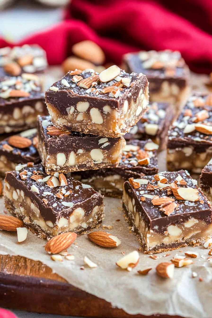 almond toffee bites