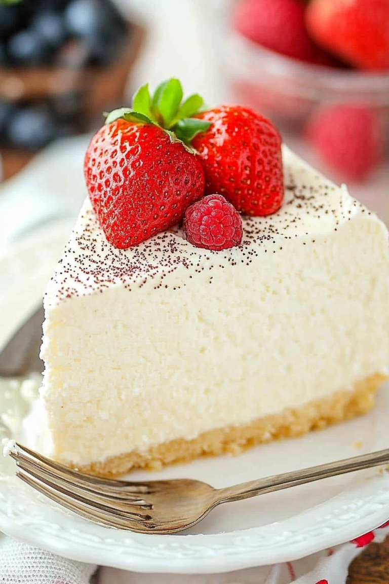 vanilla cheesecake