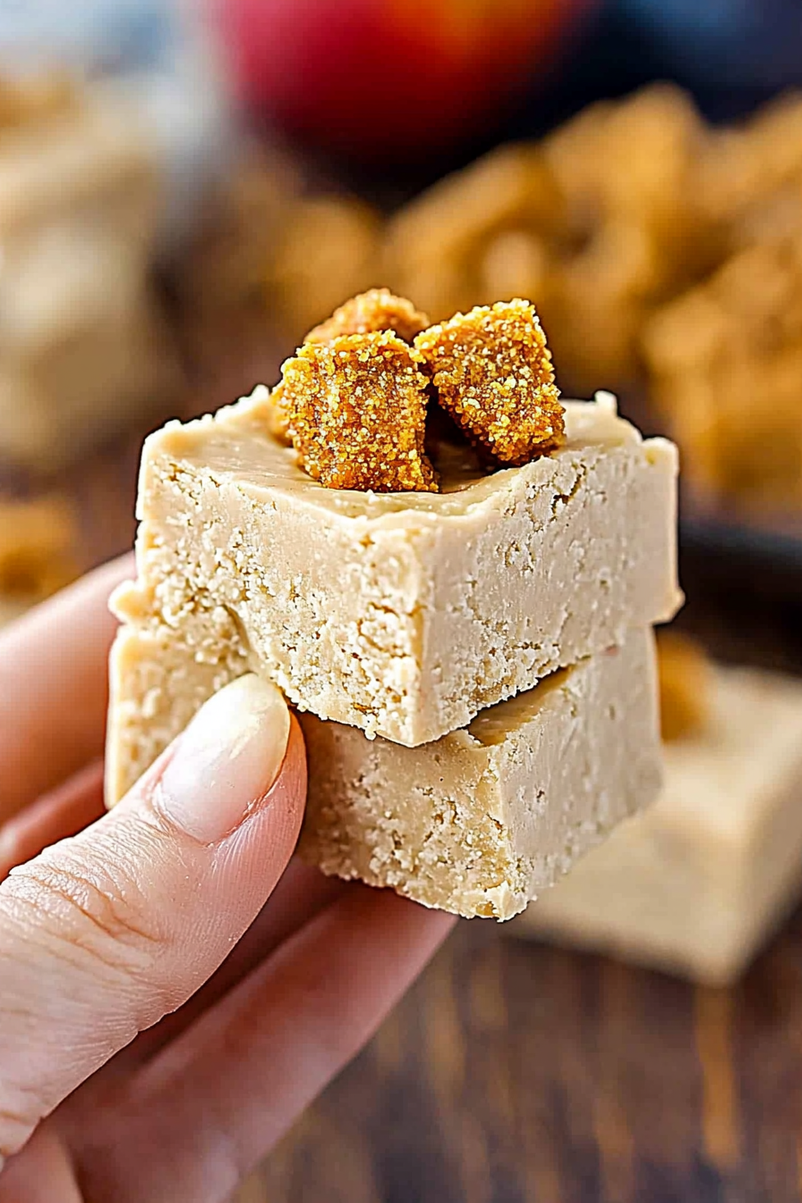 apple pie fudge