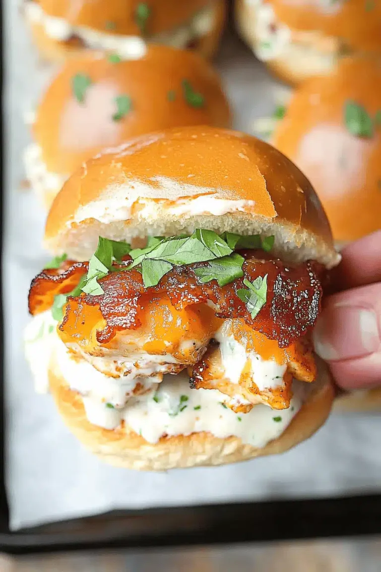 Chicken Bacon Ranch Crescent Ring