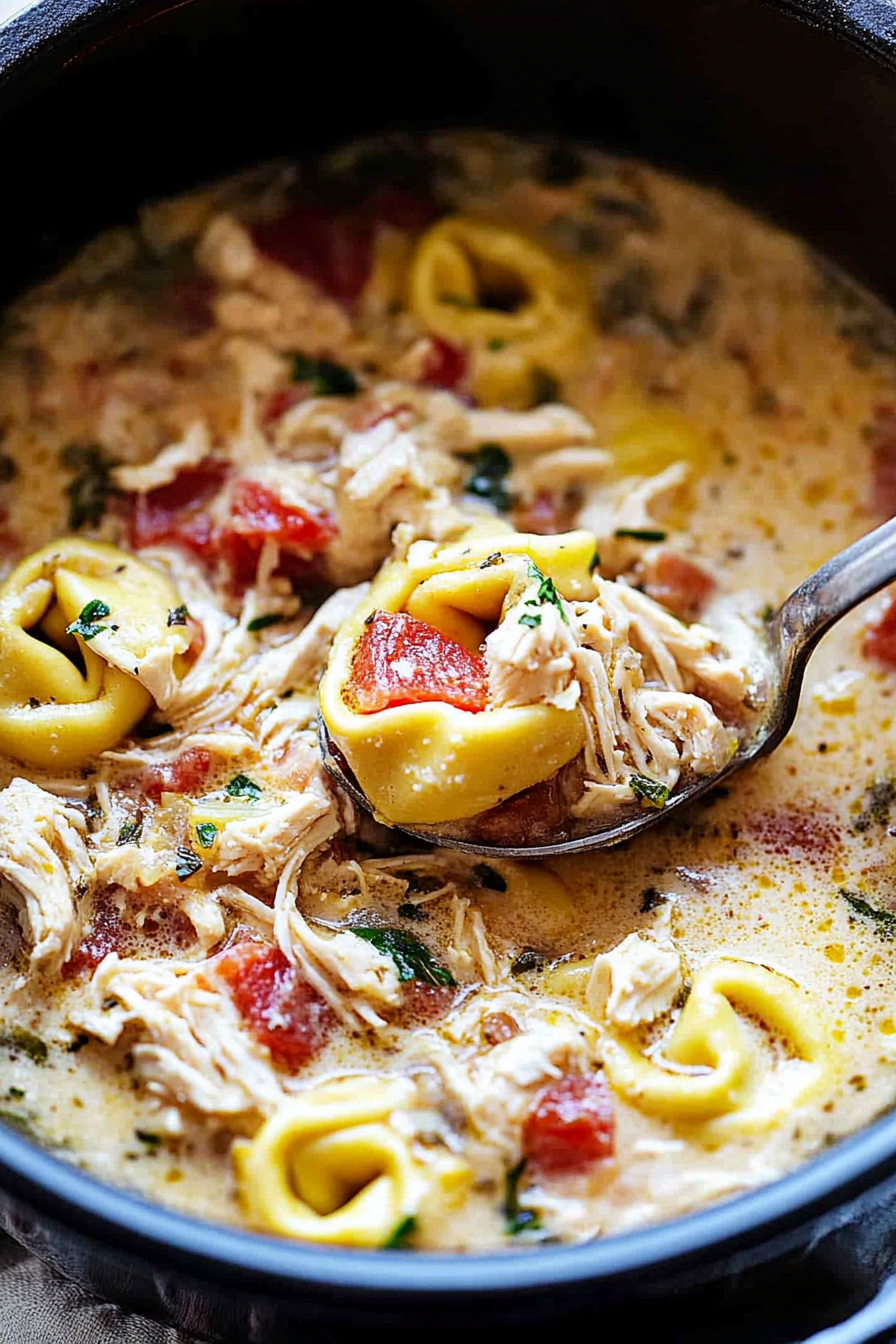 chicken tortellini soup