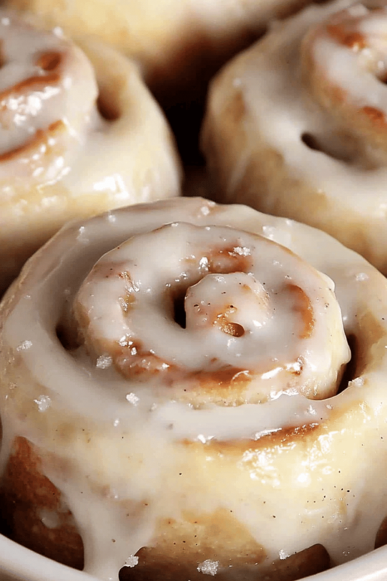 Campfire cinnamon rolls