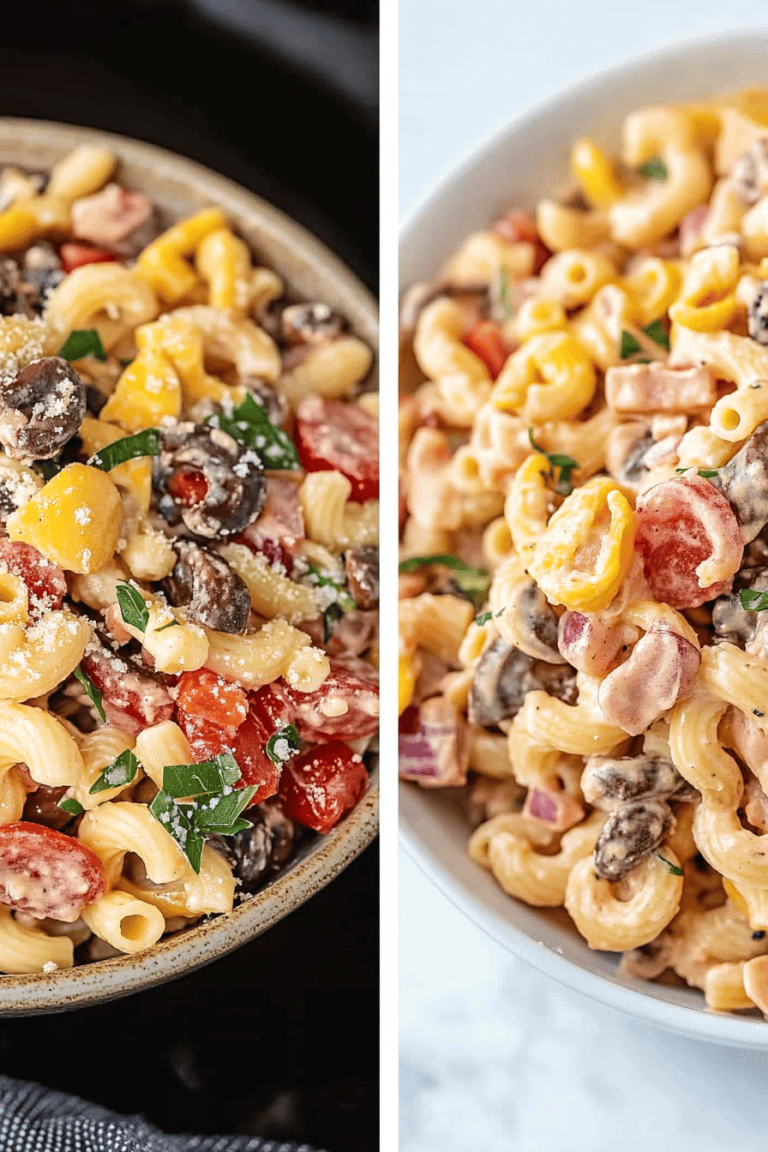 creamy pasta salad