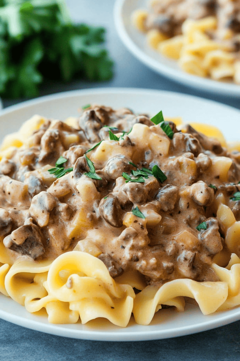 Beef Stroganoff