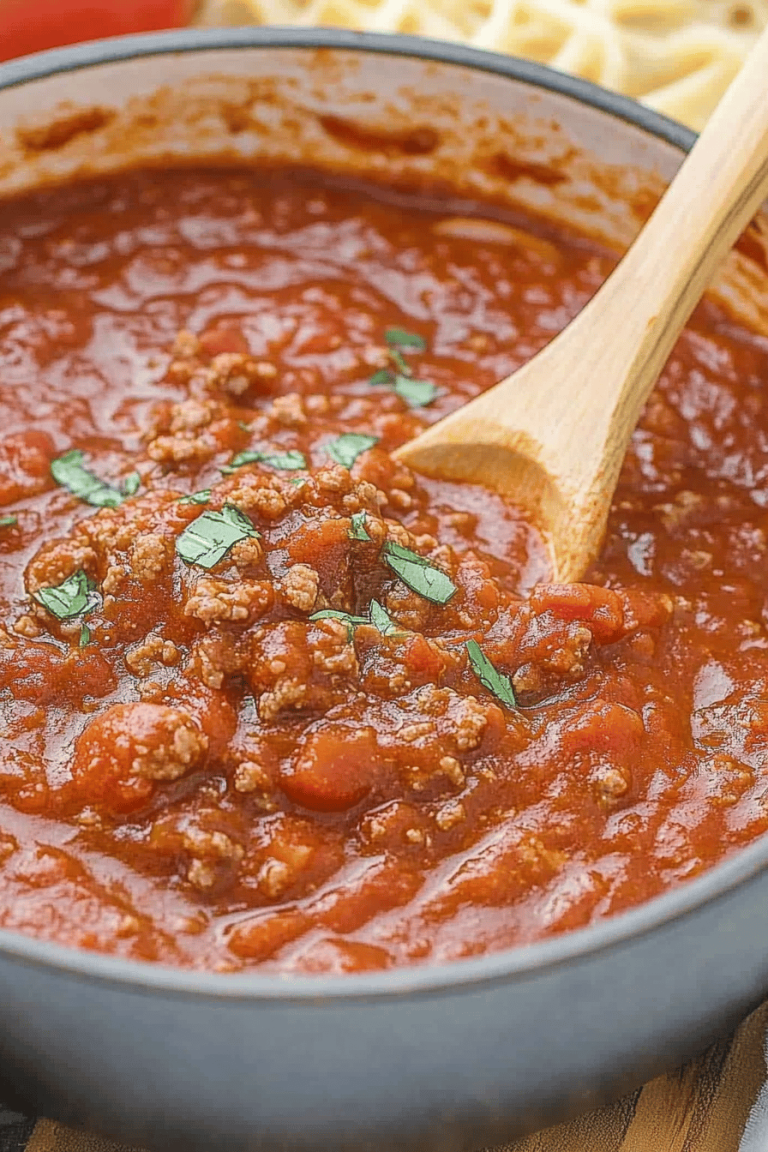 Bolognese sauce