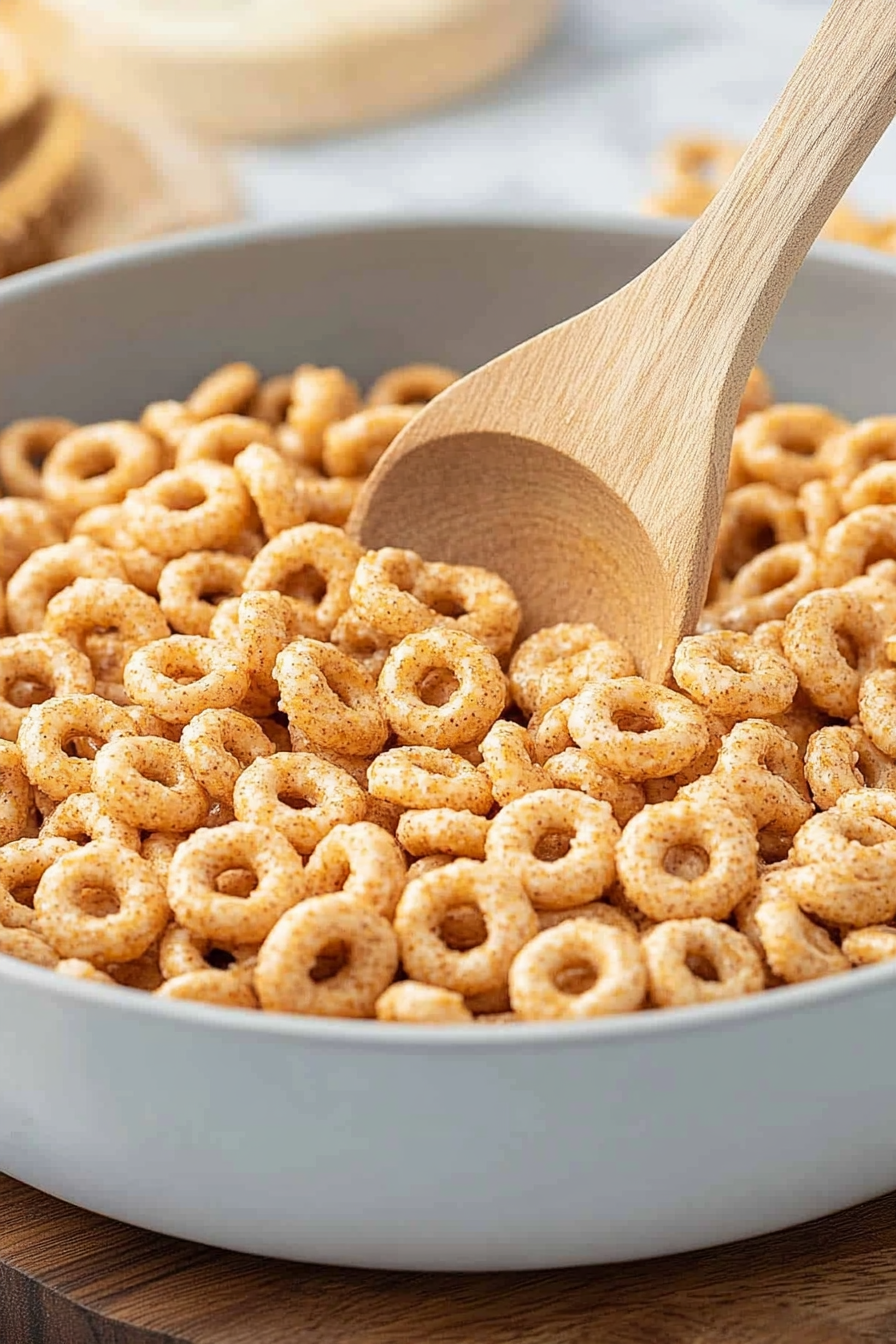 hot buttered Cheerios