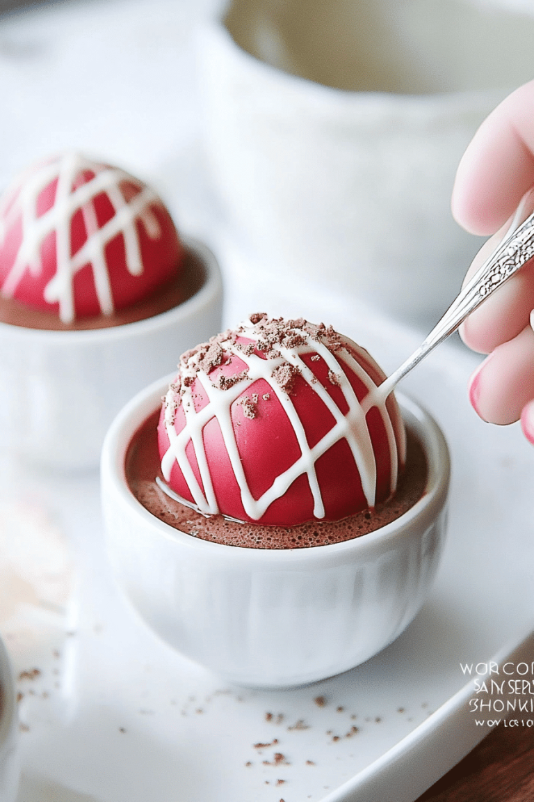 hot chocolate bombs