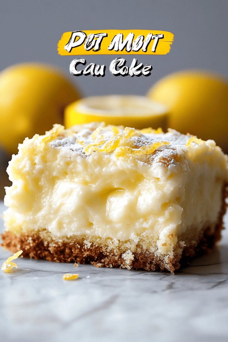 Lemon cream cheese dump cake