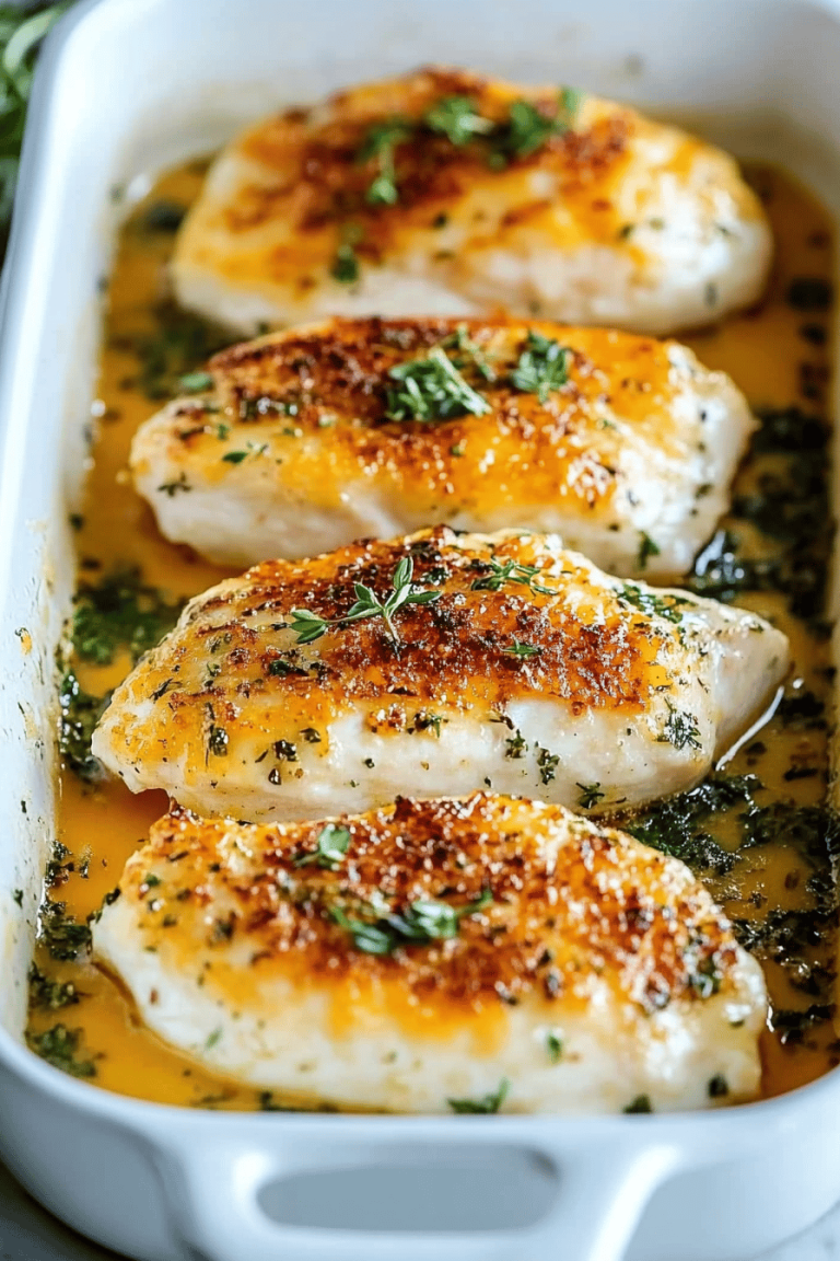 Oven BBQ Chicken Breasts