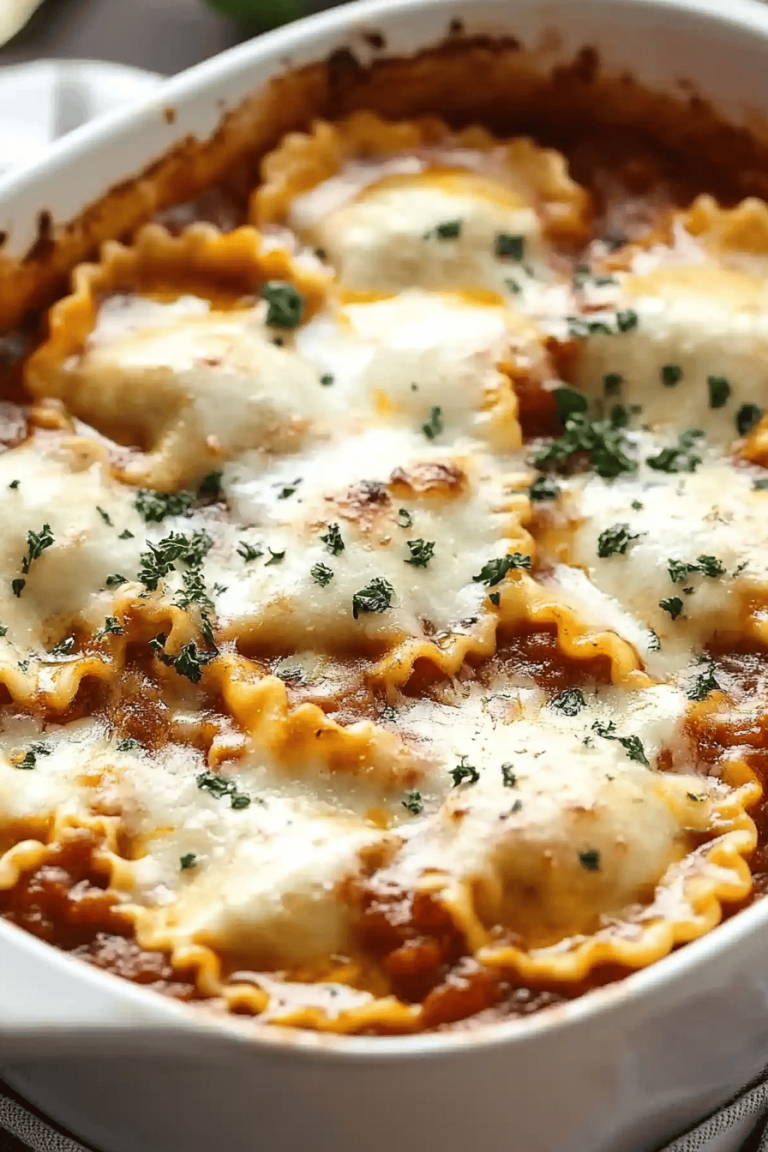 million-dollar ravioli casserole