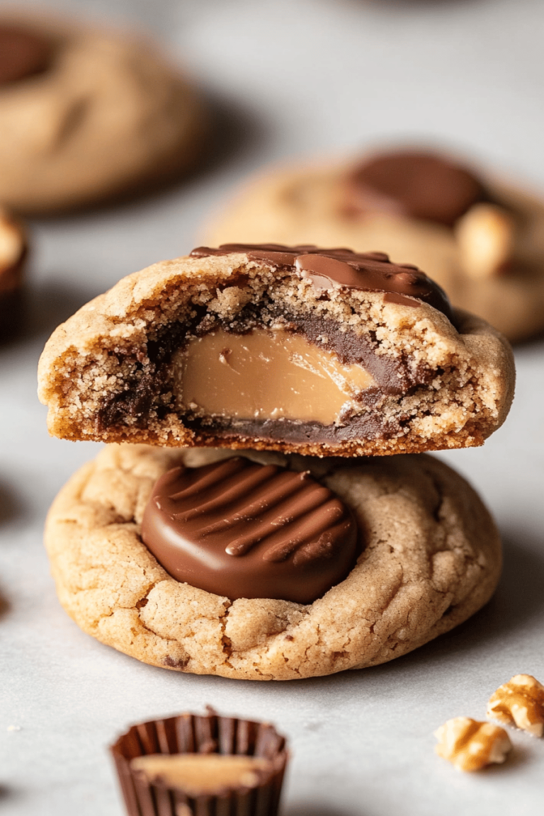 peanut butter cup dump cake