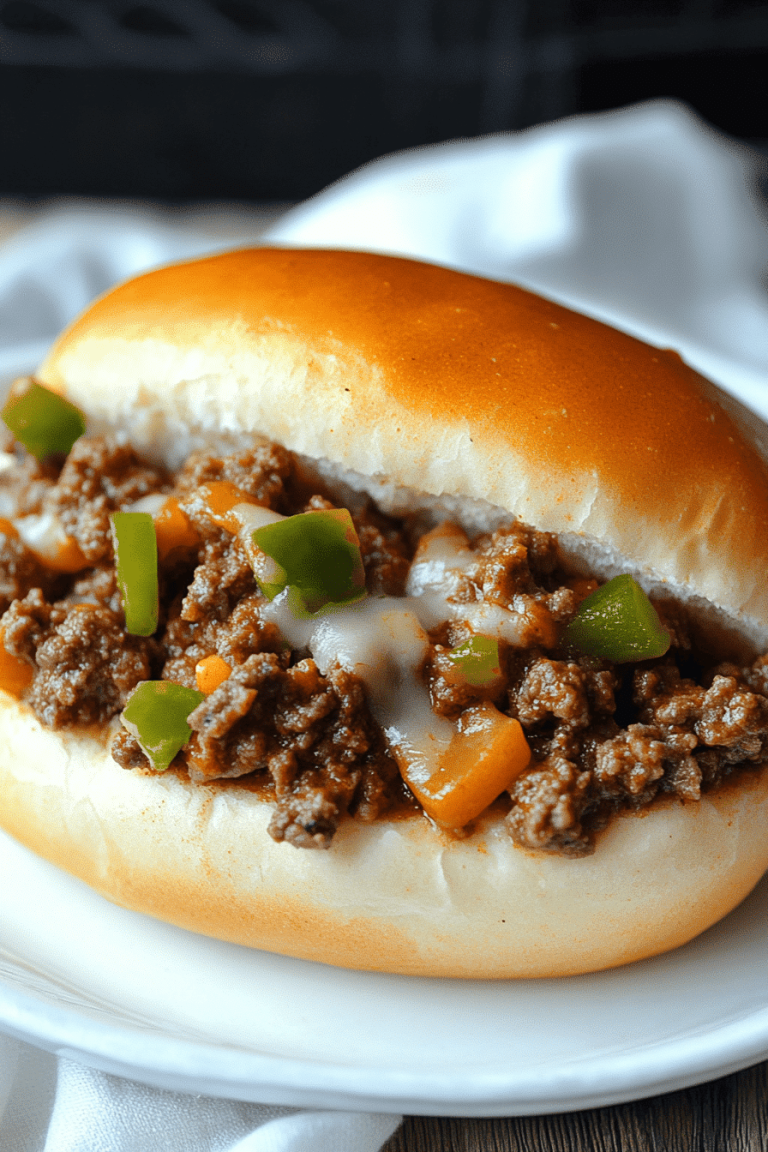 Philly Cheese Cubed Steak