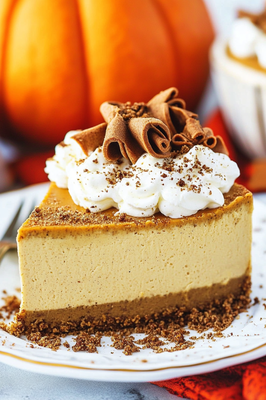 pumpkin cheesecake