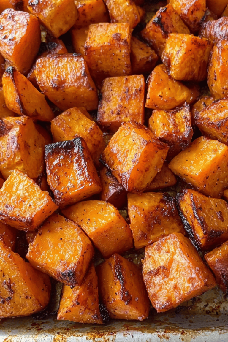 Roasted Sweet Potato Rounds