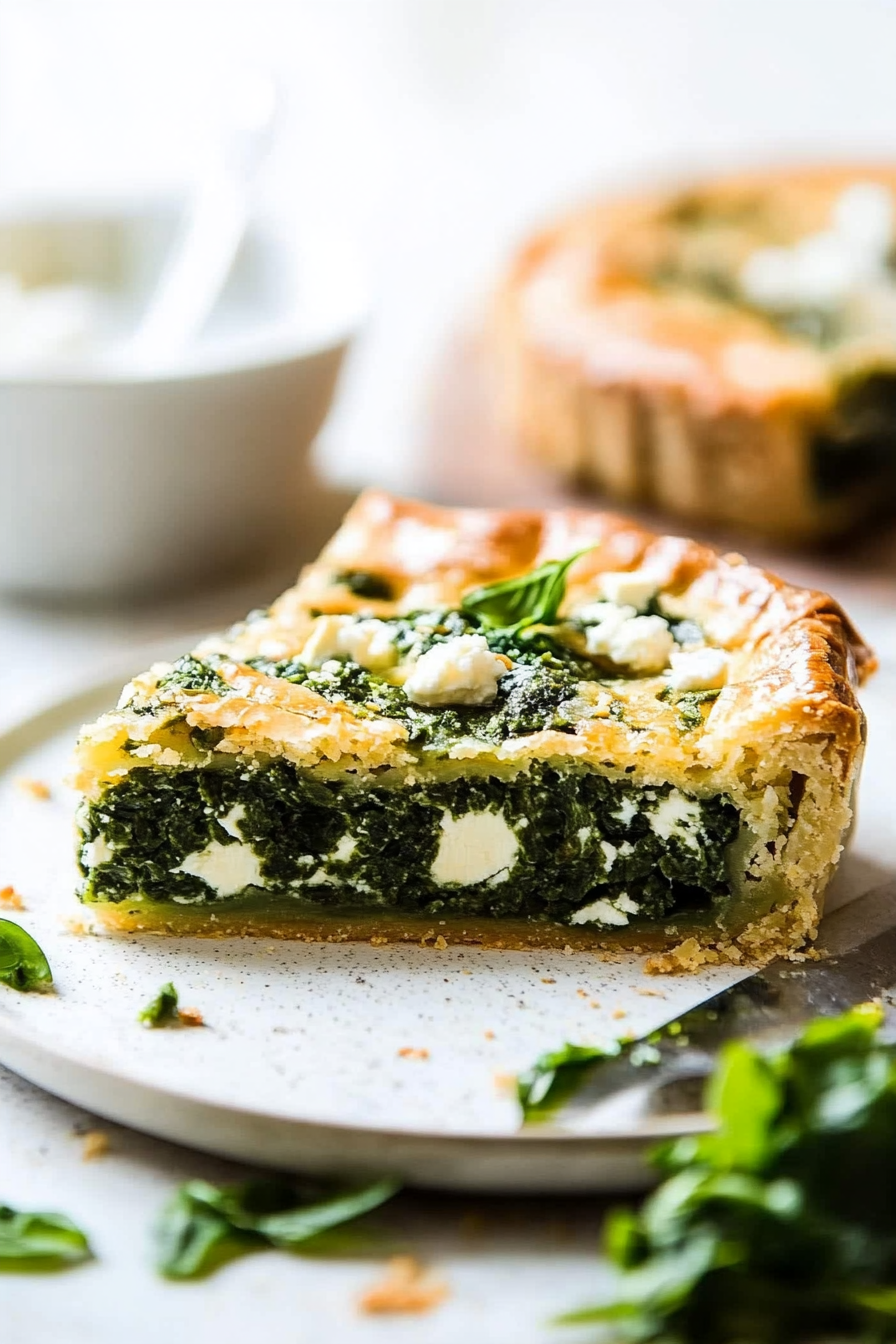 spinach feta pie