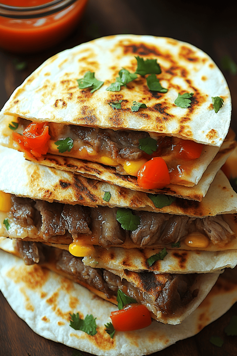 Steak Quesadillas