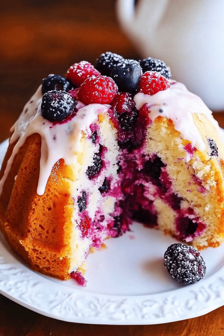 Tart Berry Cake How to Bake It Simply