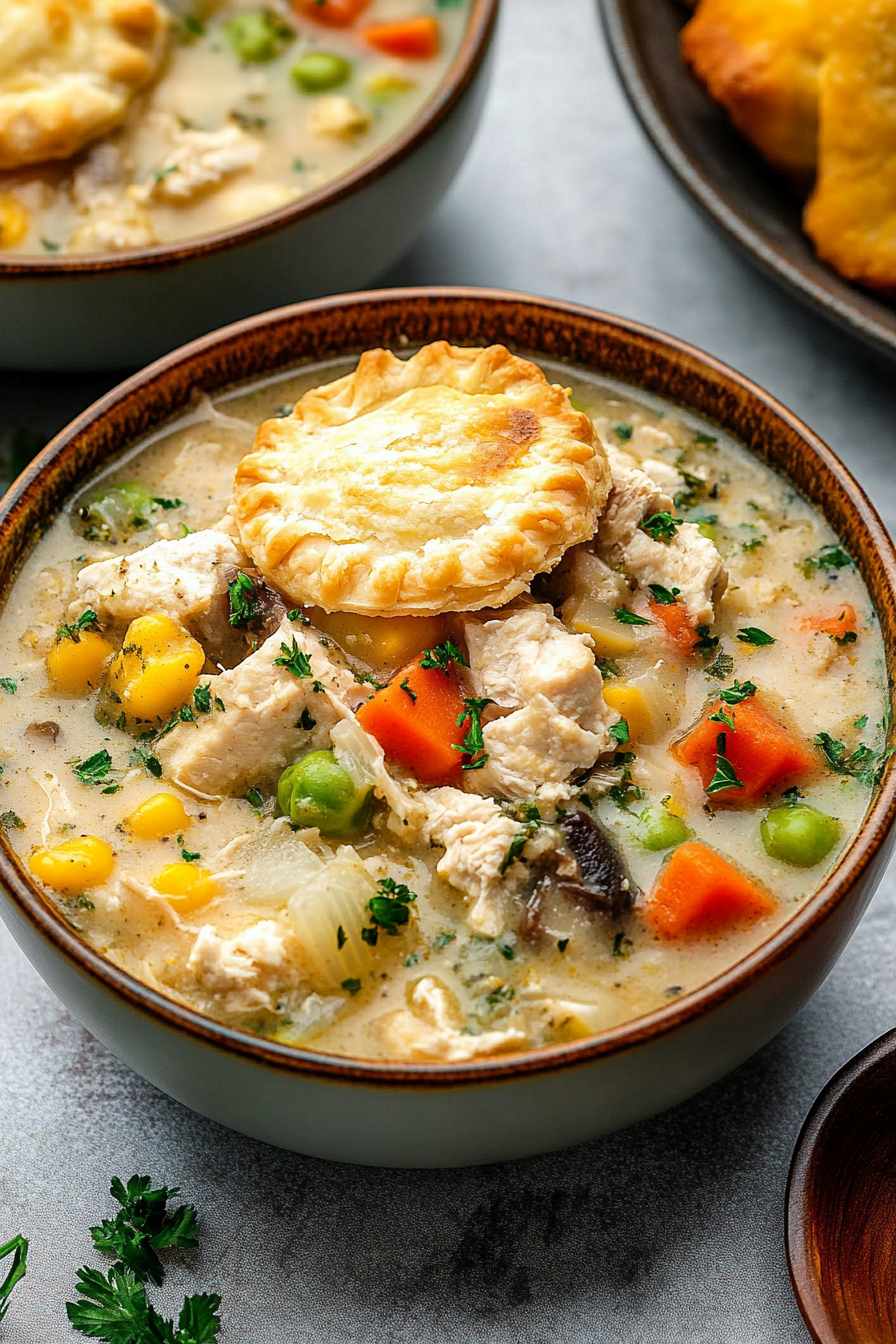 Chicken Pot Pie Soup