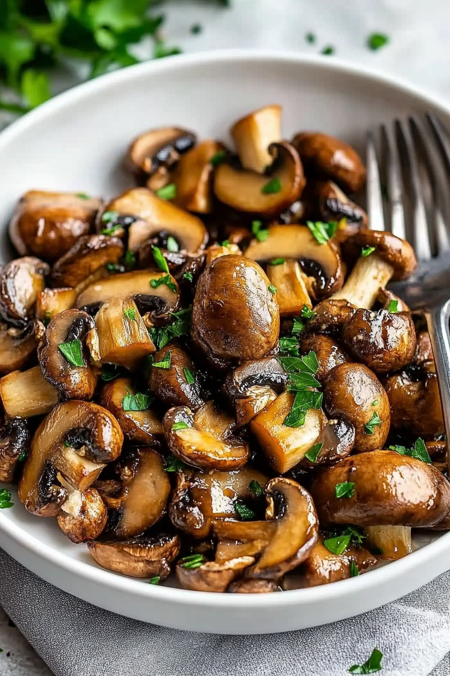 Garlic Butter Mushrooms