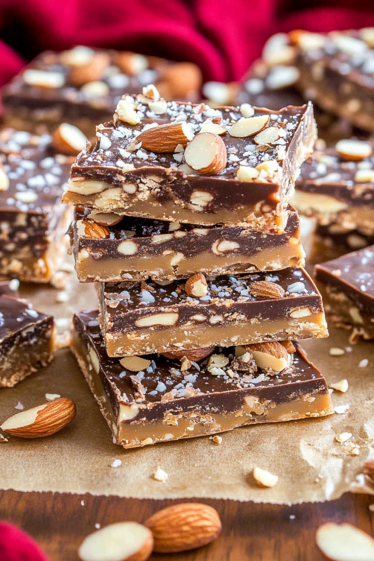almond toffee bites