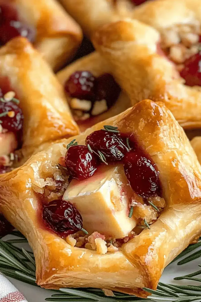 Cranberry Brie Bites