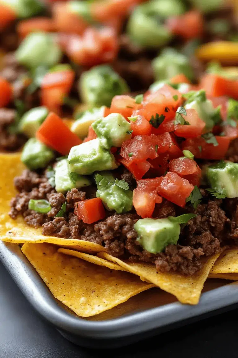 Loaded Nachos Supreme Recipe