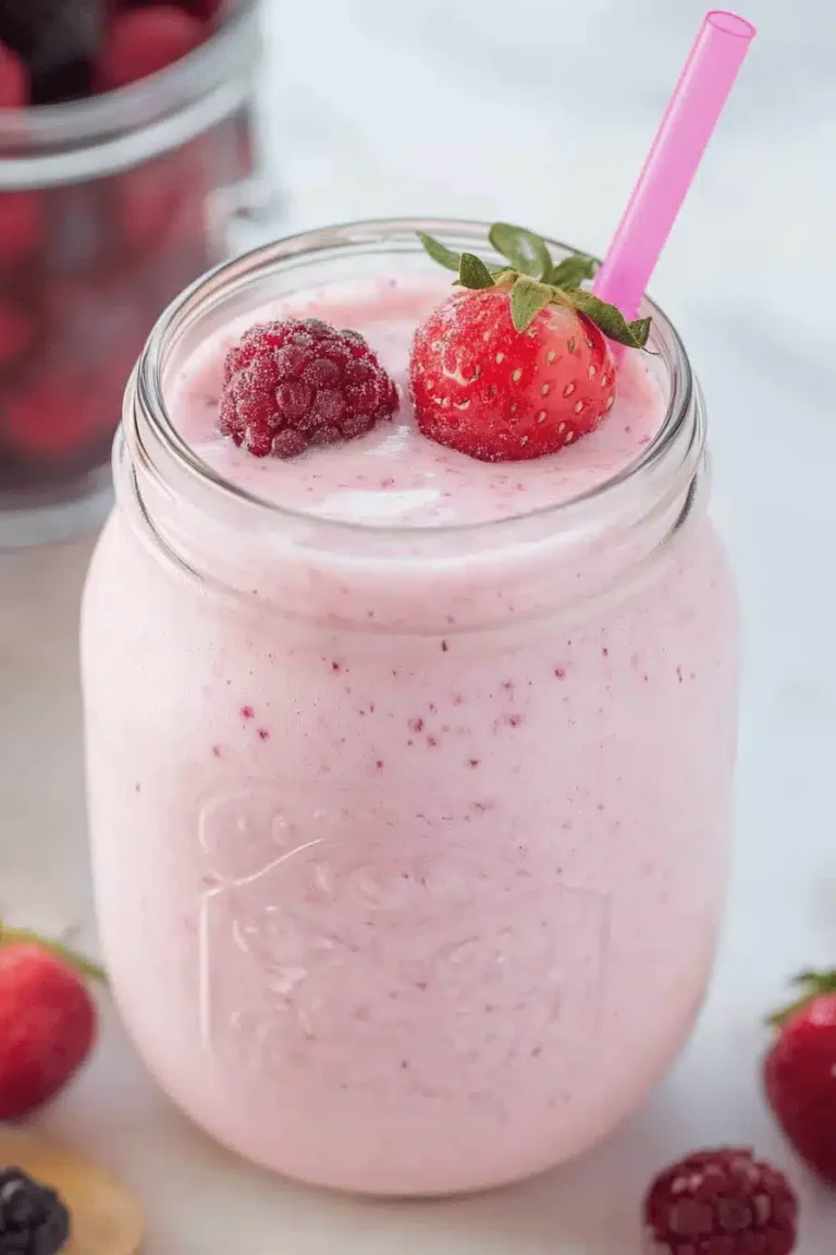 Blueberry cheesecake smoothie