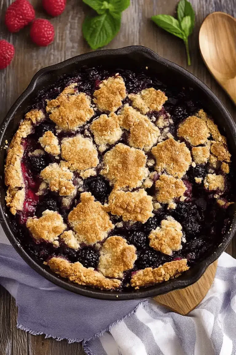 blackberry cobbler