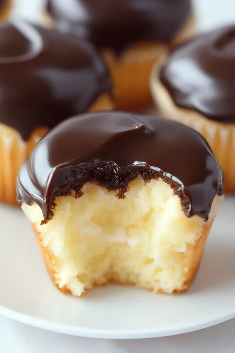 Boston cream poke cake