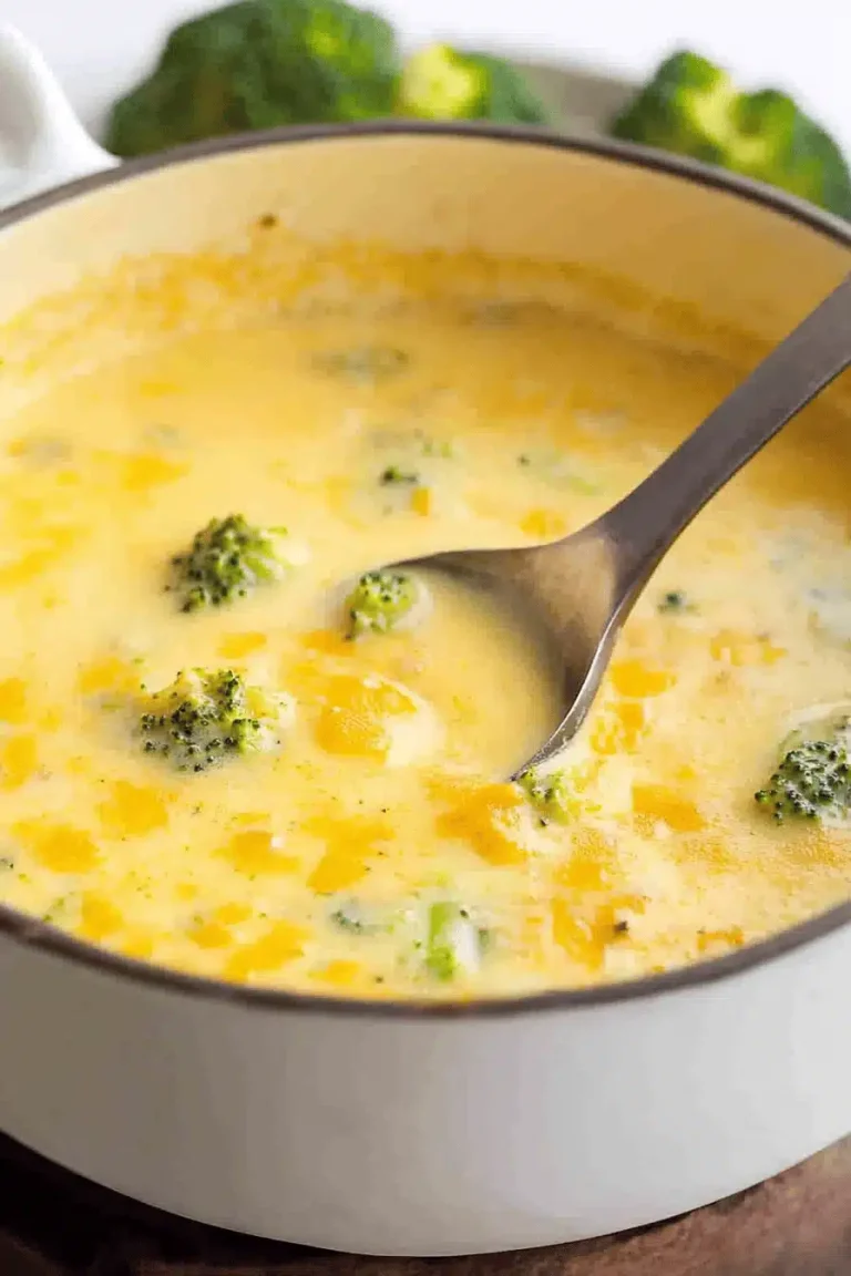 broccoli cheddar soup recipe